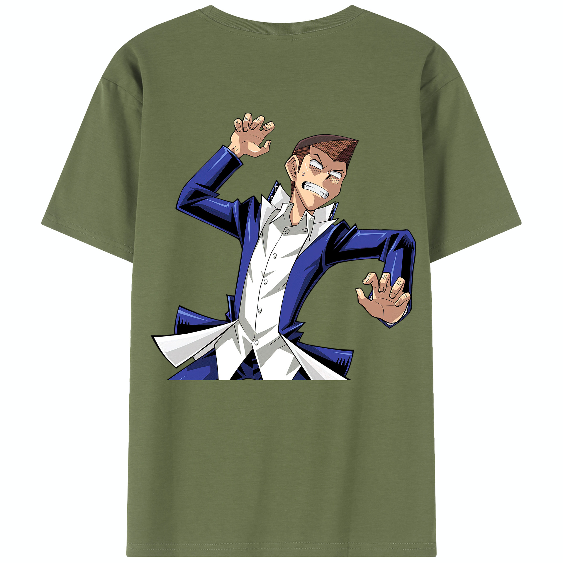 （画像用） 遊☆戯☆王 Yu-Gi-Oh! 綿100％半袖Tシャツ（背面プリント）